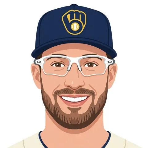An illustrated portrait of Aaron Ashby.