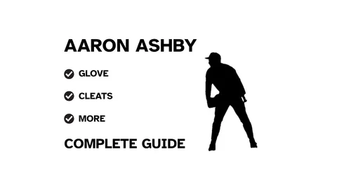A guide to Aaron Ashby's baseball gear, featuring his pitching and a showcase of his equipment.