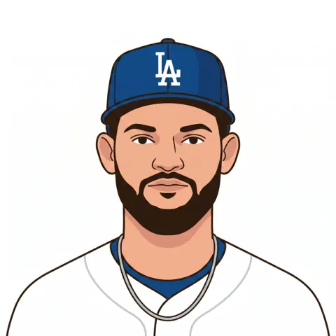 An illustrated portrait of Andy Pages.