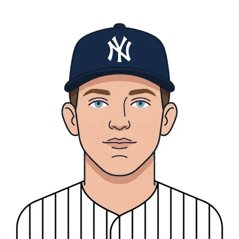 An illustrated portrait of Ben Rice.