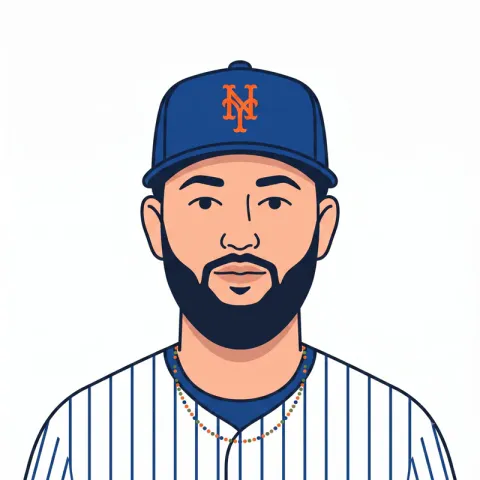 An illustrated portrait of Bo Bichette.