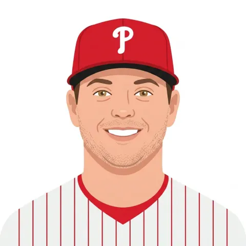 An illustrated portrait of Brad Keller.