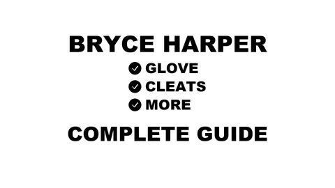 Bryce Harper's baseball gear guide