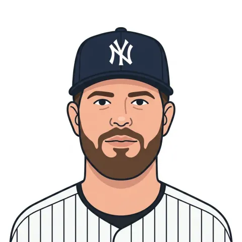 An illustrated portrait of Carlos Rodon.