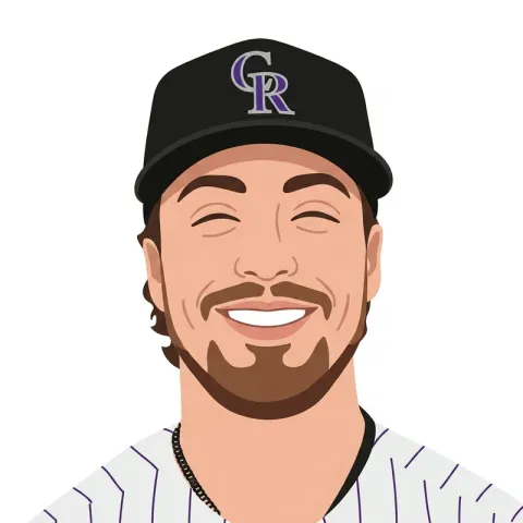 An illustrated portrait of Chase Dollander.