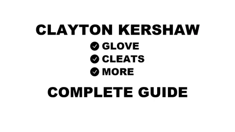 Clayton Kershaw's baseball gear guide