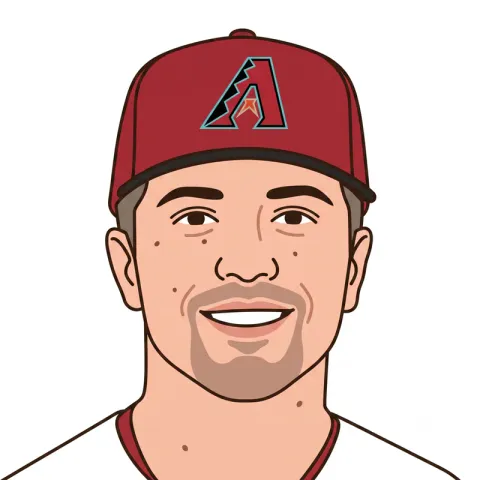 An illustrated portrait of Corbin Carroll.