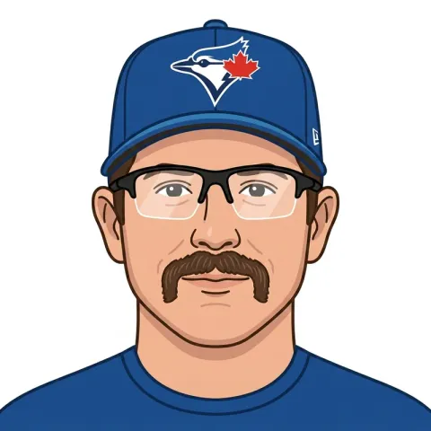 An illustrated portrait of Davis Schneider.