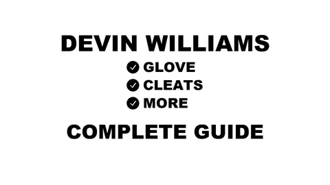 Devin Williams's baseball gear guide
