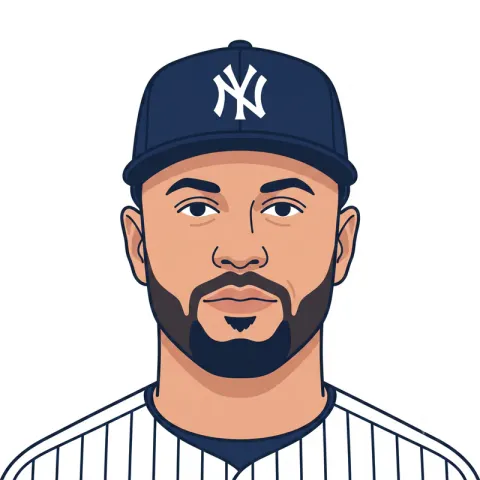 An illustrated portrait of Giancarlo Stanton.