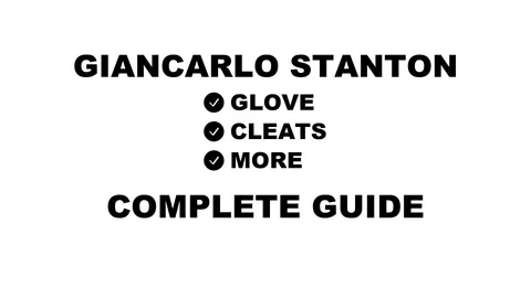 Giancarlo Stanton's baseball gear guide