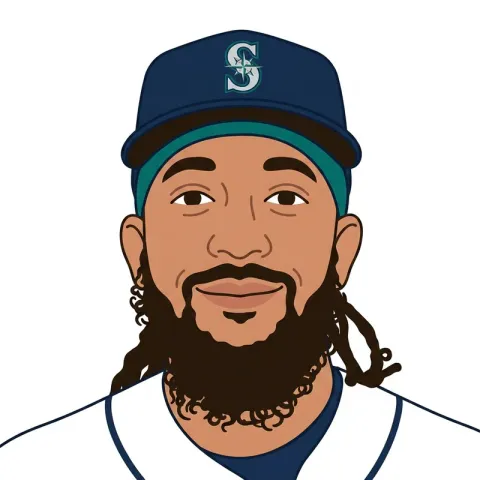 An illustrated portrait of J.P. Crawford.