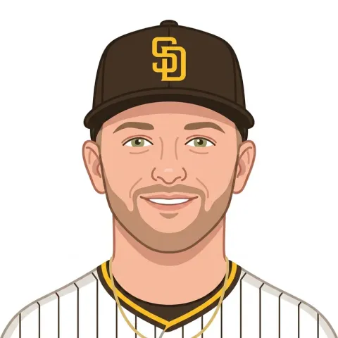 An illustrated portrait of Jackson Merrill.