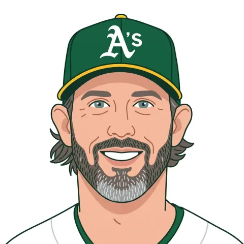 An illustrated portrait of Jeff McNeil.