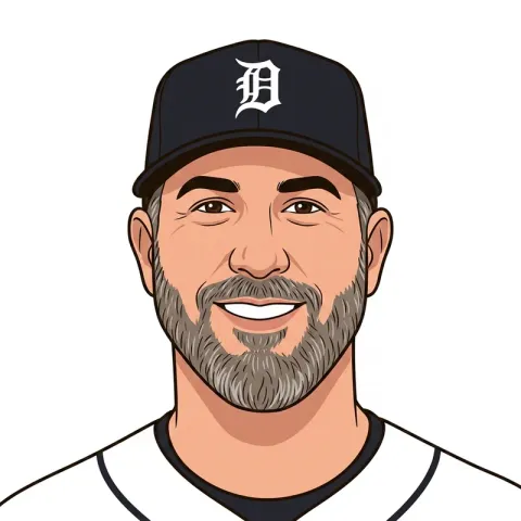 An illustrated portrait of Justin Verlander.
