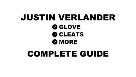 Justin Verlander's baseball gear guide
