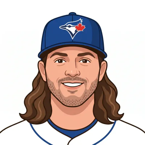 An illustrated portrait of Kevin Gausman.
