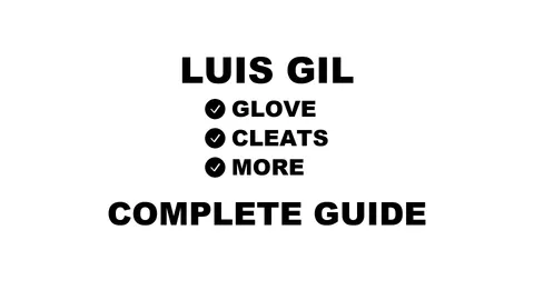 Luis Gil's baseball gear guide