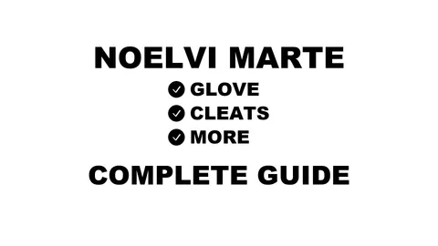 Noelvi Marte's baseball gear guide