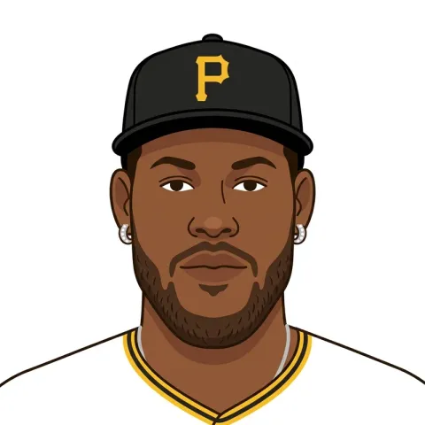 An illustrated portrait of Oneil Cruz.