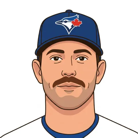 An illustrated portrait of Shane Bieber.
