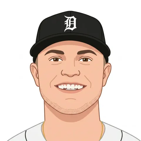 An illustrated portrait of Tarik Skubal.