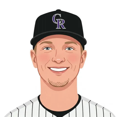 An illustrated portrait of TJ Rumfield.