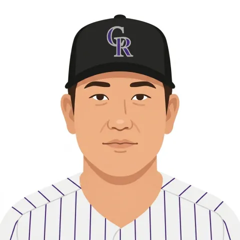 An illustrated portrait of Tomoyuki Sugano.