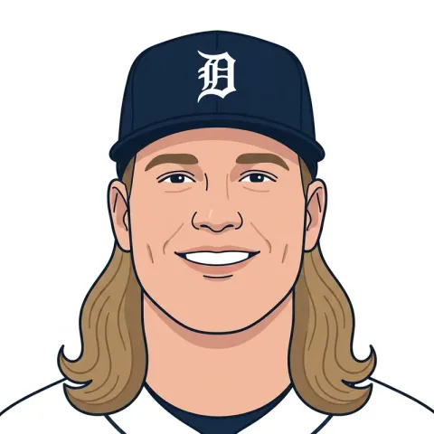 An illustrated portrait of Tyler Holton.