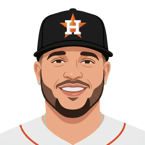 An illustrated portrait of Yainer Diaz.